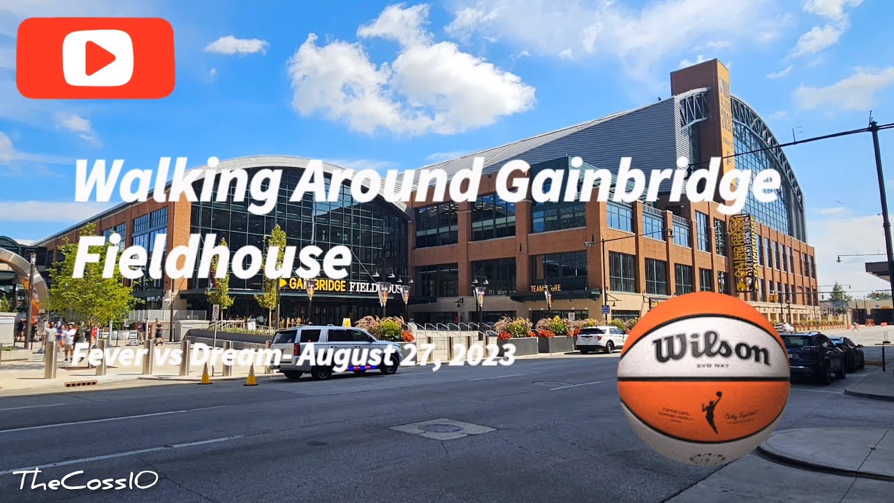 🚶‍♂️Walking Around Gainbridge Fieldhouse In Indianapolis, Indiana 🇺🇲- August 27, 2023