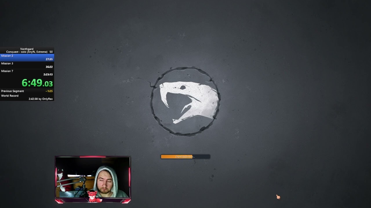 Northgard conquest - speedrun extreme any% Snake 1.56.20