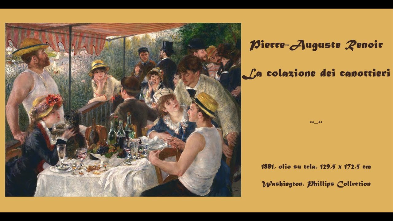 La colazione dei canottieri, Pierre-Auguste Renoir