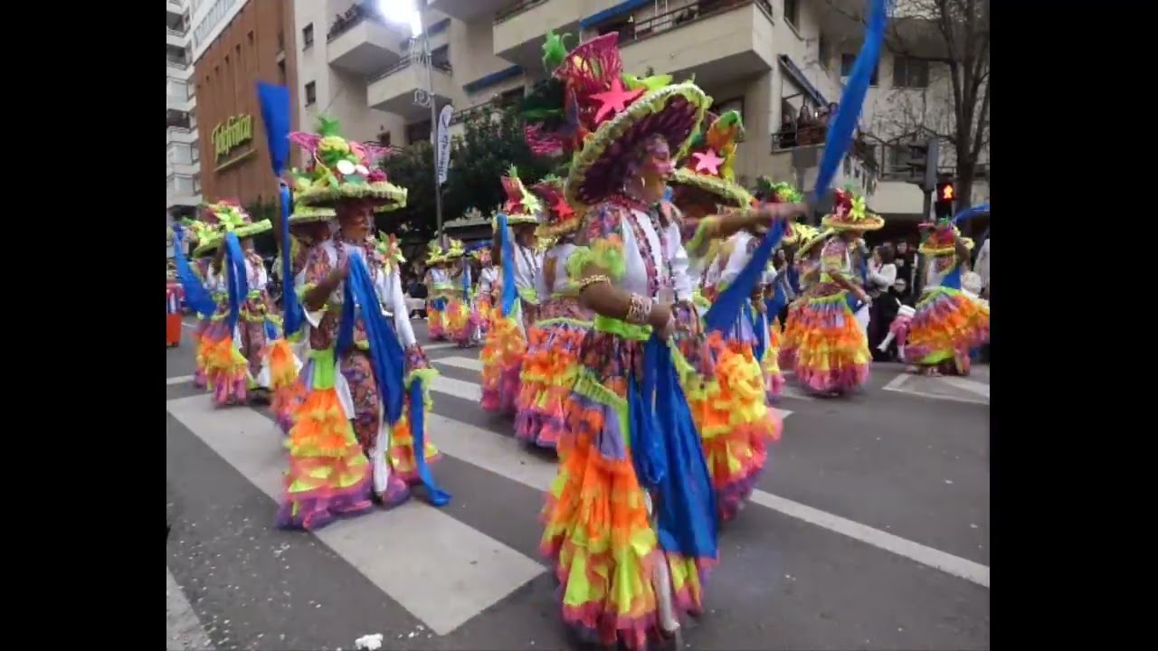 Desfile de Carnaval de Badajoz.Comparsa Pio pio.15-2-2026.MP4.