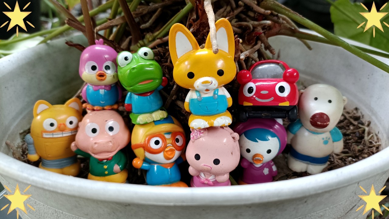 Pororo Bermain Petak Umpet Bersama Krong, Loopy, Edy, Poby, Patty, Harry, Tongtong, Tutu, Rody