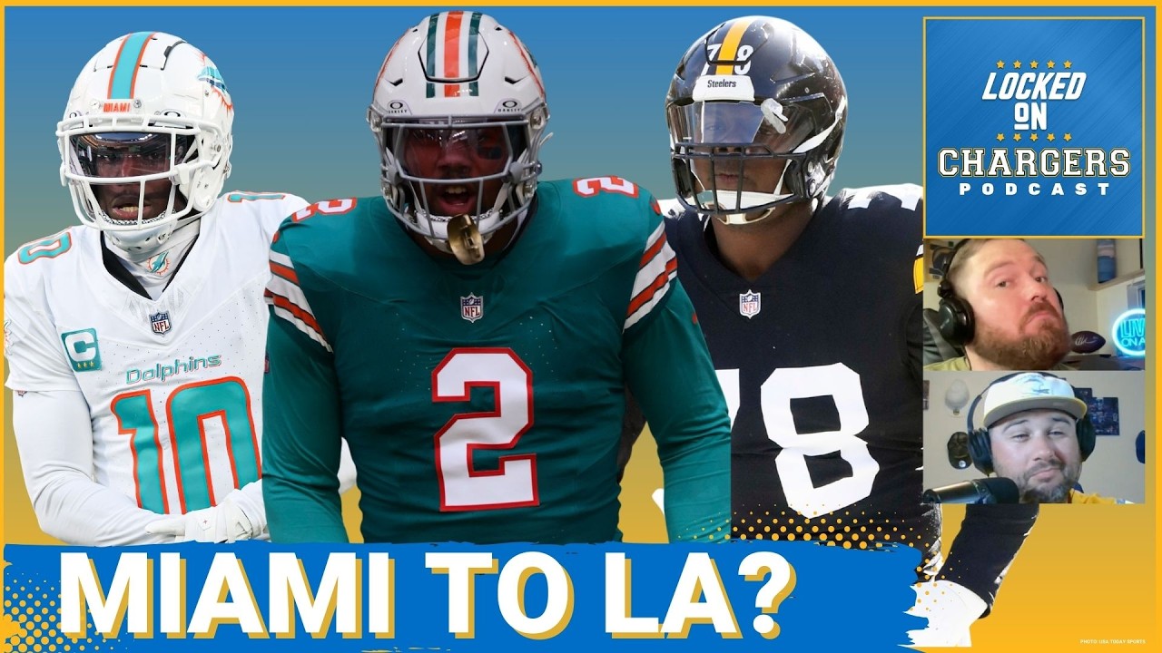 EXODUS: Miami Dolphins Release Big Names—Will Chargers SIGN Tyreek Hill or Bradley Chubb?