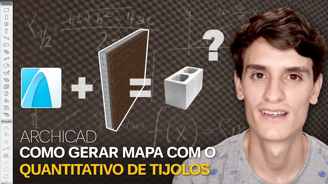 ARCHICAD - Como Gerar Mapa com o Quantitativo de Tijolos - Propriedades Com Expressões