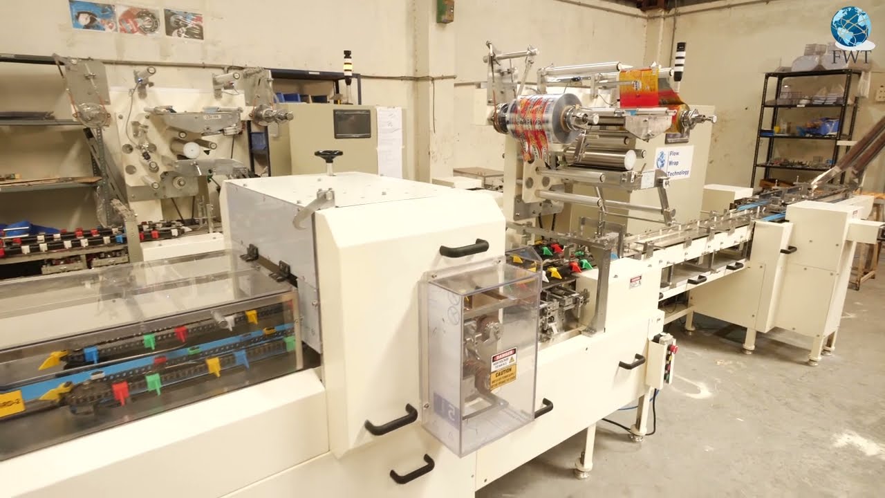 Standard Twin Chute Biki Pack Machine/On Edge Machine/Pillow Pack Machine for Biscuits, Cookies etc.