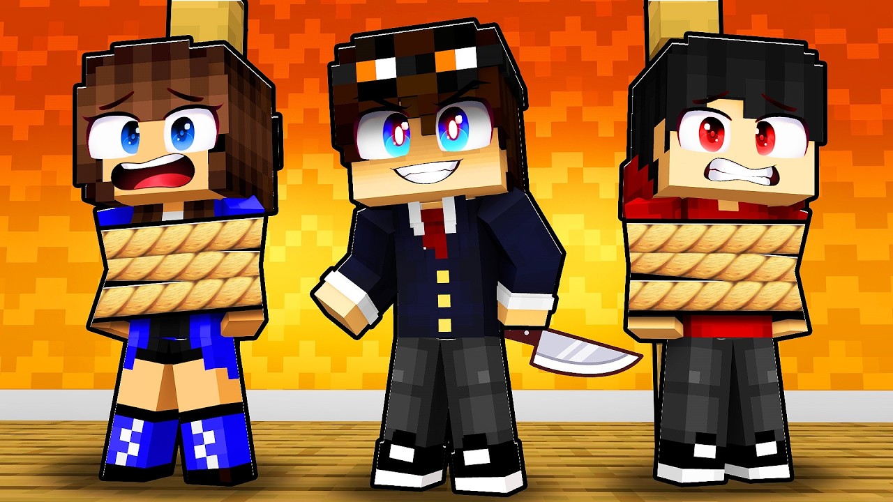 NASCI como BEBÊ YANDERE no Minecraft!