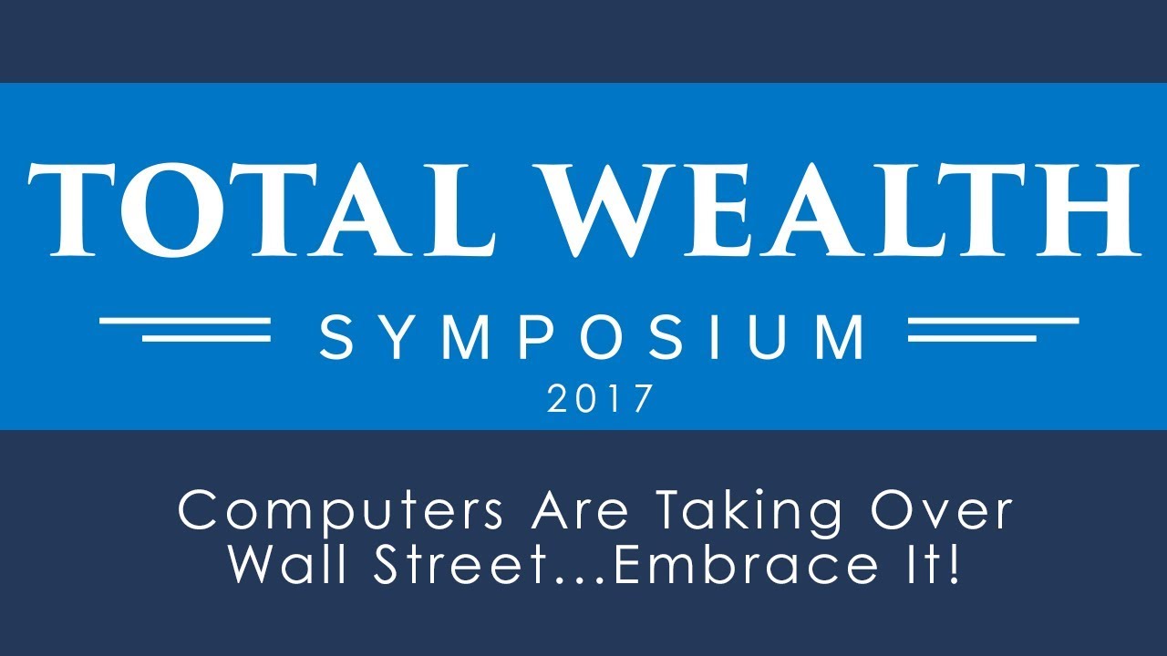 Computers Are Taking Over Wall Street... Embrace It!