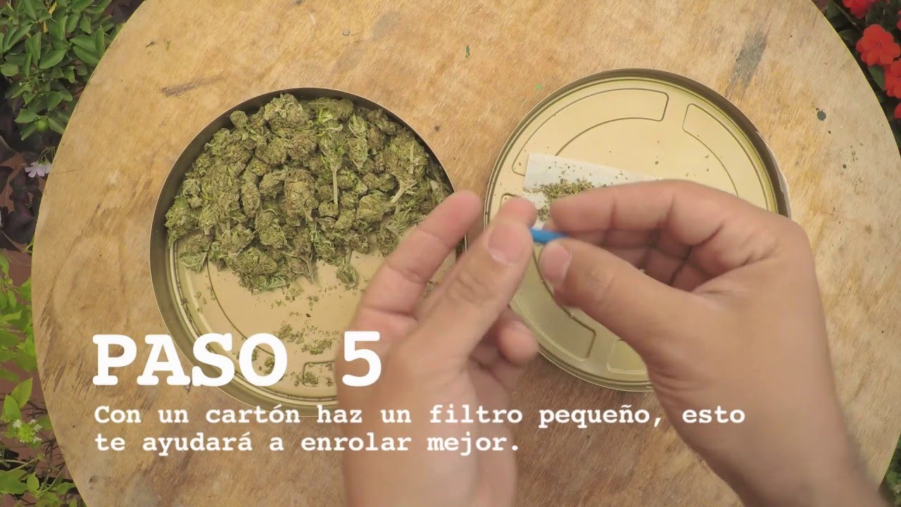 FUMIGAMI. Paso a Paso Porro Doble Papel.  A fumar Marihuana.