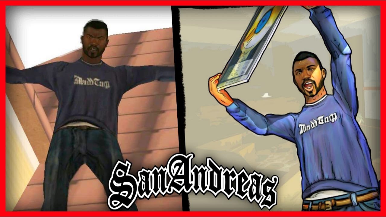 Del FRACASO al ÉXITO - análisis de Madd Dogg - GTA San Andreas