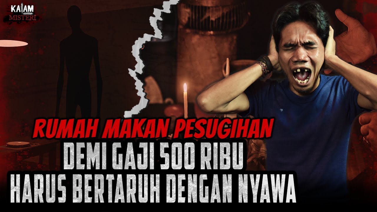BERANI KERJA DI SINI!? CUMA DAPET GAJI 500 RIBU TAPI HARUS DI GANTI DENGAN NYAWAMU!!!