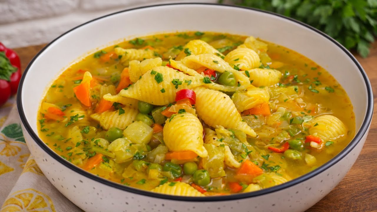 Diese köstliche Suppe hat mich gerettet, als der Kühlschrank leer war! Einfach und billig!
