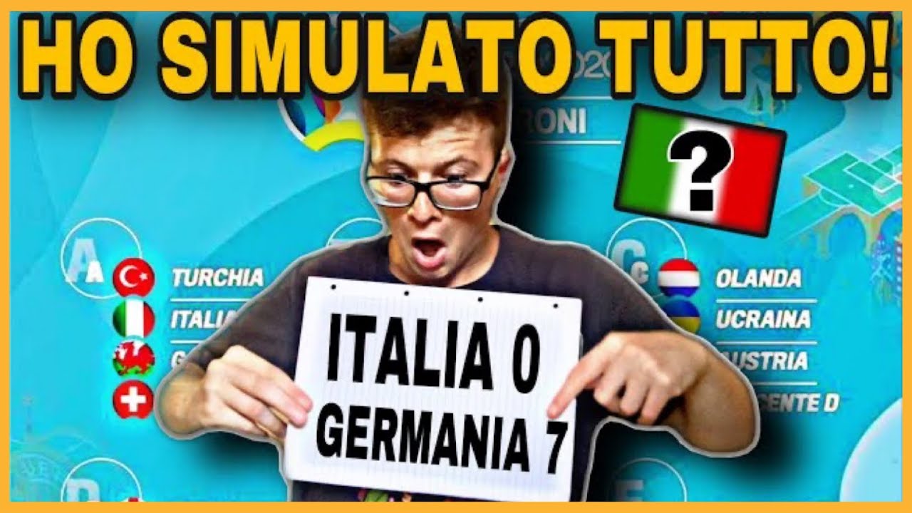Ho SIMULATO tutto l’EUROPEO dai GIRONI alla FINALISSIMA ed è successo QUALCOSA DI INCREDIBILE!!!