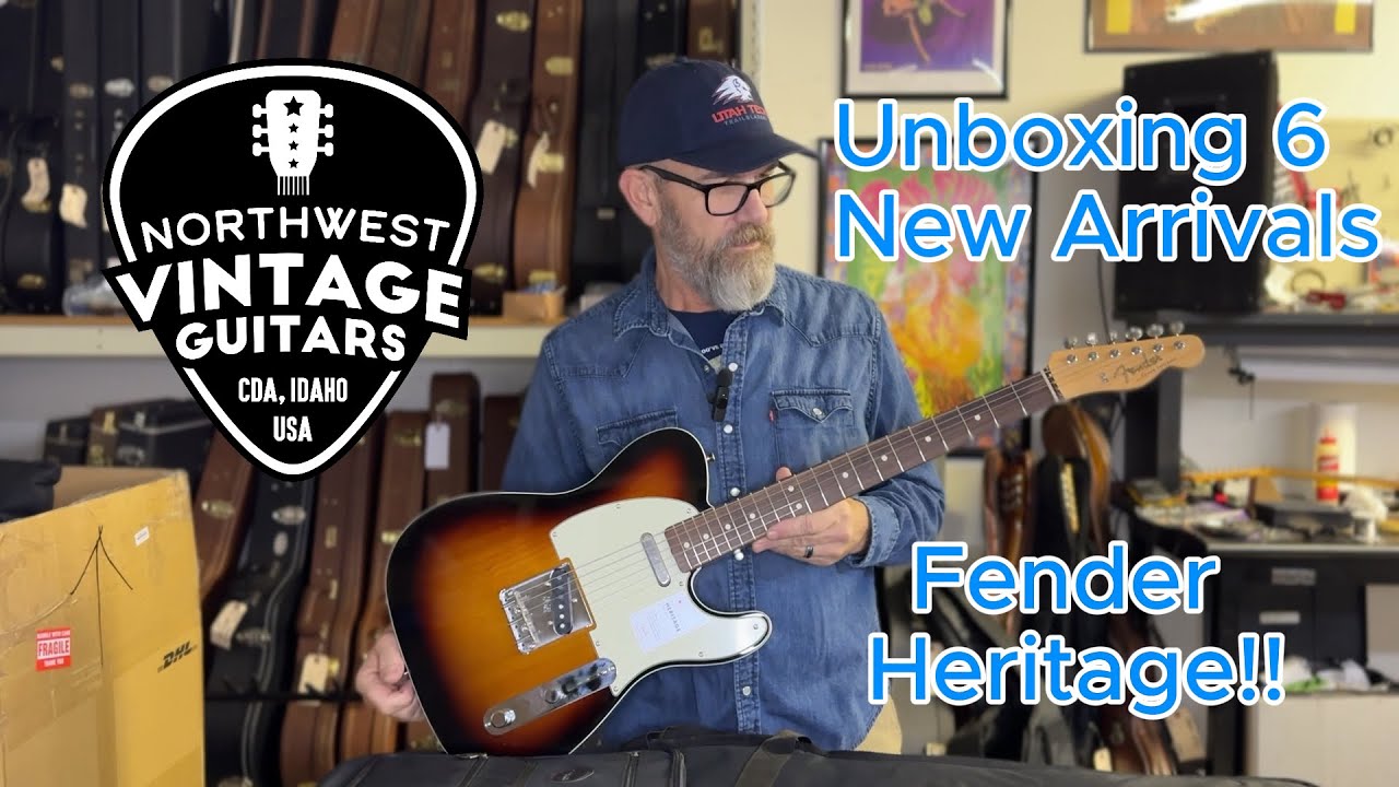 Unboxing 6 New Arrivals - Fender Heritage!