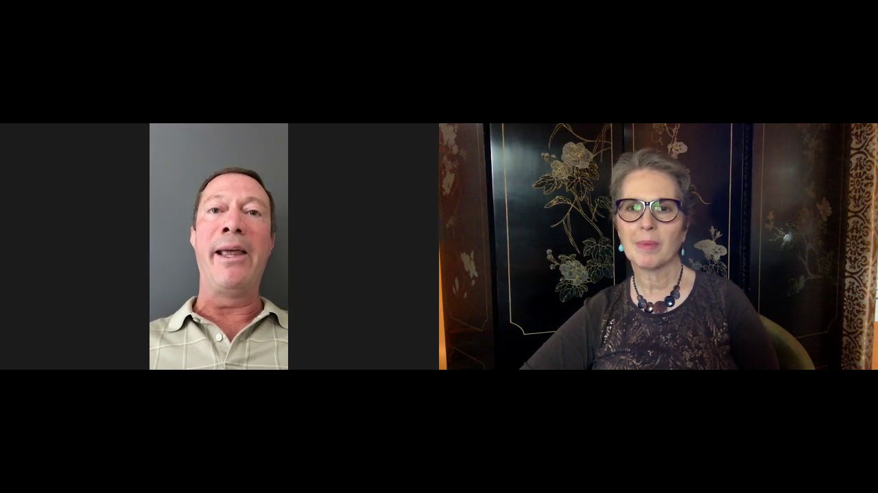 Robert Schwartz & Host Reba Linker Paint Yourself Into the Picture