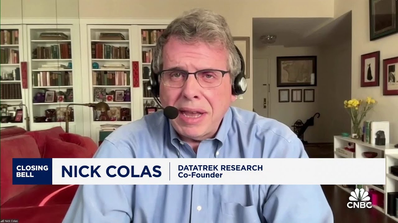 The Nasdaq still has room to run, says DataTrek Research's Nick Colas