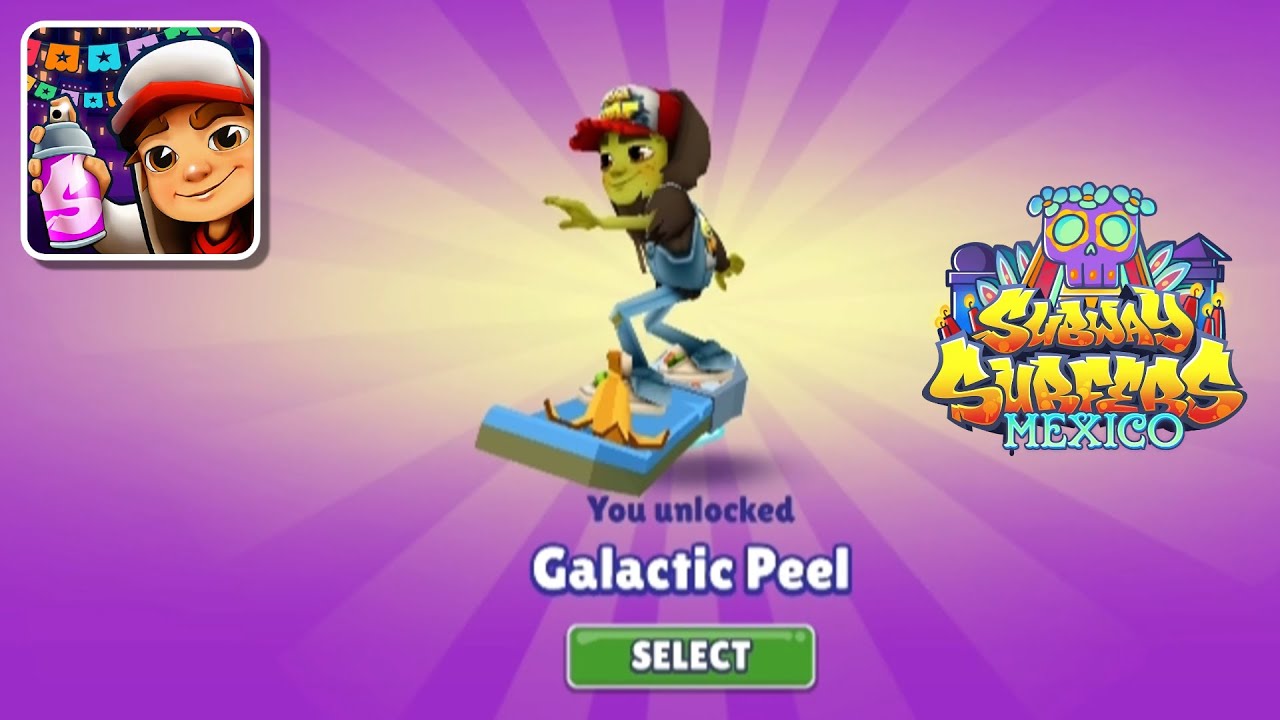 Happy Diwali 🎇🪔 Unlock Galactic Peel Subway Surfers Mexico Halloween 2025 Season Hunt - Zombie Jake