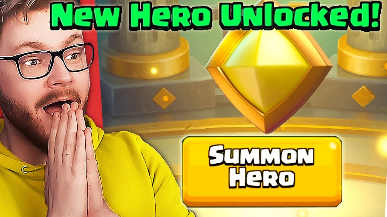 Odblokowałem NAJLEPSZEGO DARMOWEGO HERO w CLASH ROYALE