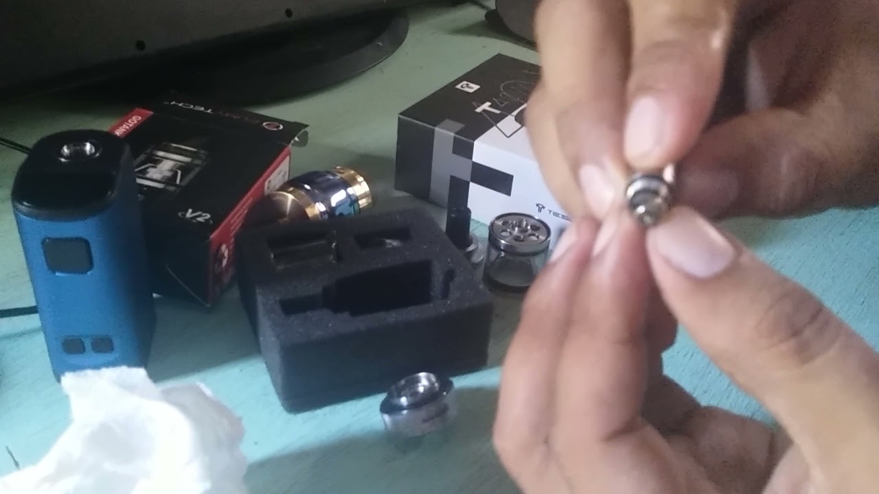 go tank mtl and teslacigs t40 review