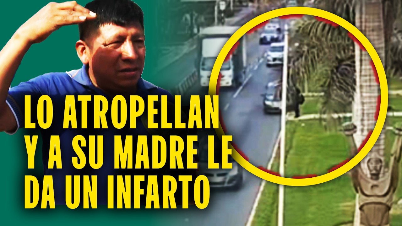 Sale volando en accidente, termina en UCI y a su madre le da un infarto: 