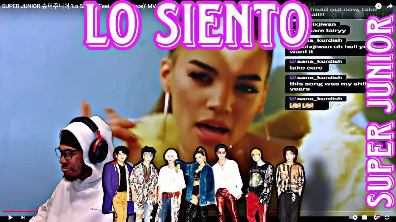 SUPER JUNIOR X LESLIE GRACE - LO SIENTO (REACTION)