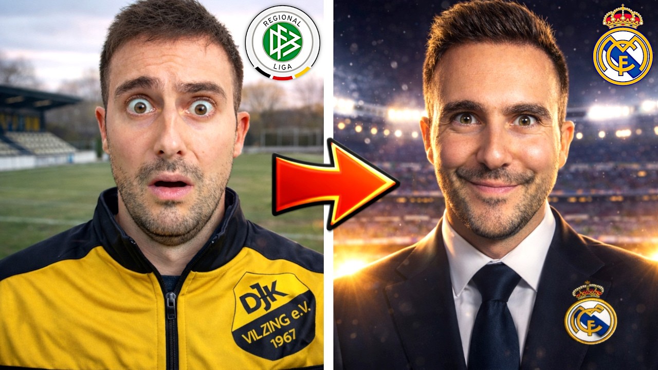 Kann ich es von der Regionalliga zu Real Madrid schaffen?
