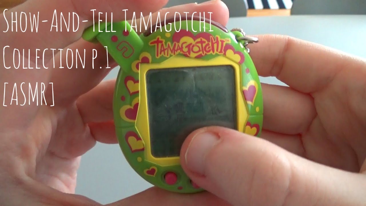 [ASMR] Show-And-Tell Tamagotchi Collection p.1 (Whispering)