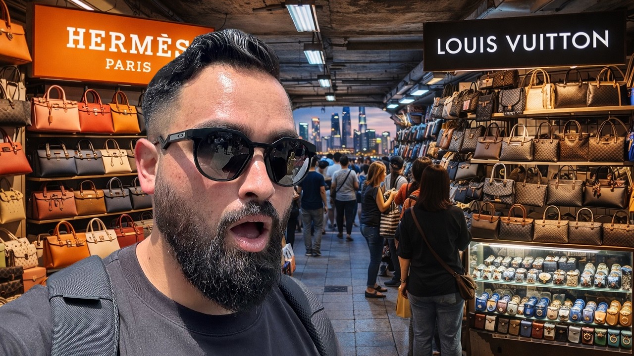 Inside the LARGEST FAKE MARKET in SHANGHAI, China 🇨🇳