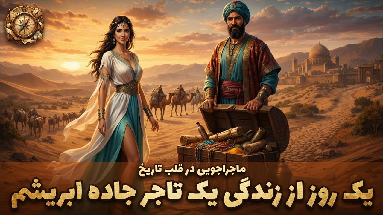 اگر ۲۰۰۰ سال پیش تاجر جاده ابریشم بودی، یک روزت این‌طور می‌گذشت…