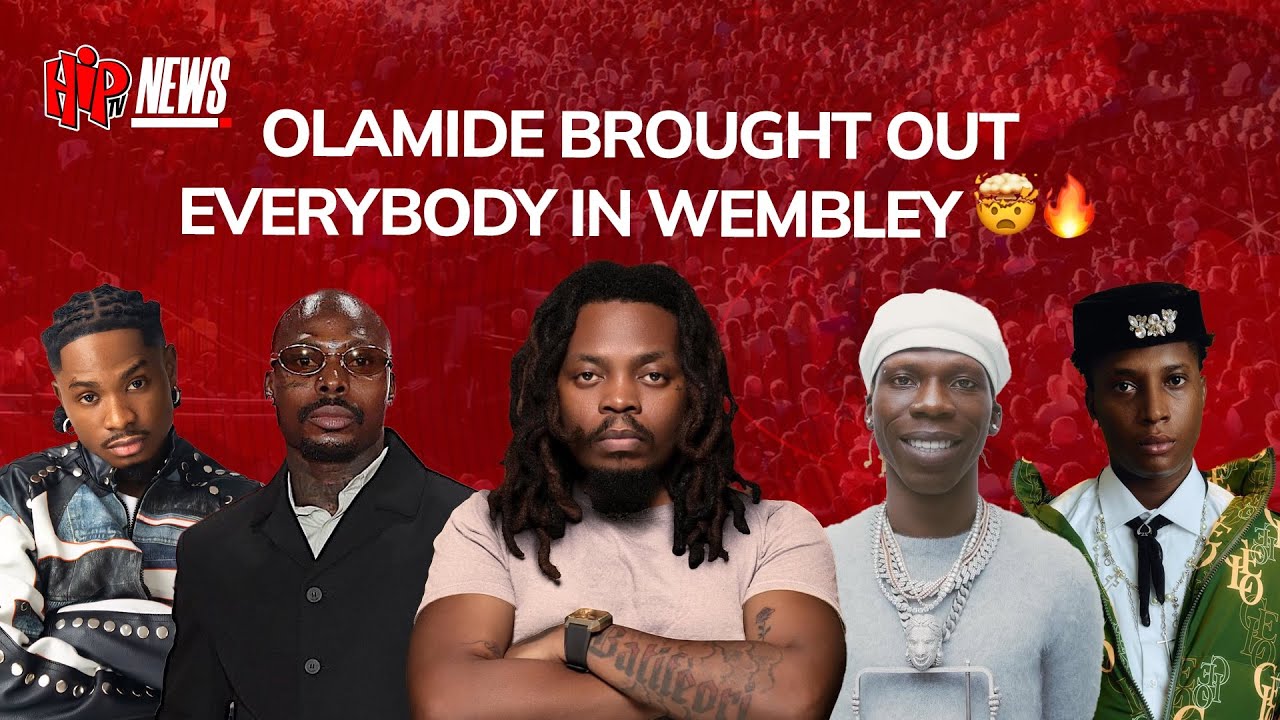 ASAKE, SEYI VIBEZ, LIL KESH JOIN OLAMIDE FOR A HISTORIC WEMBLEY NIGHT 