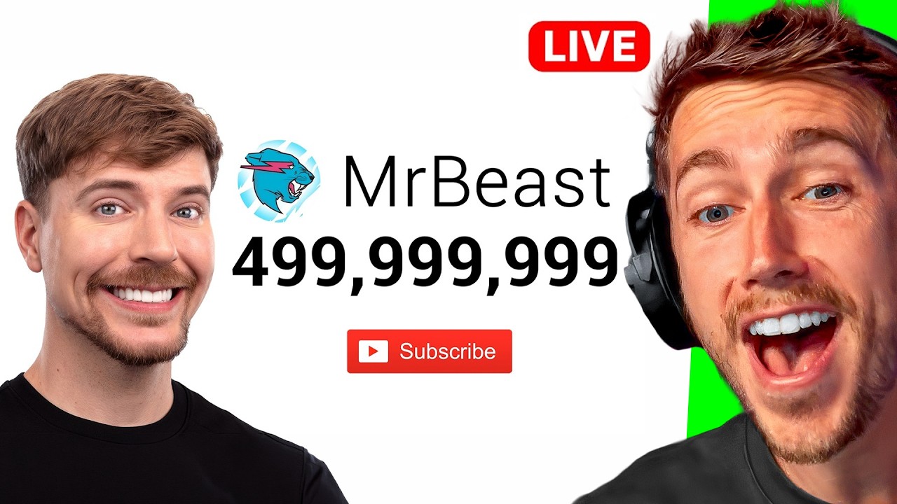 MrBeast достиг отметки в 500 миллионов подписчиков! & Sidemen Future...