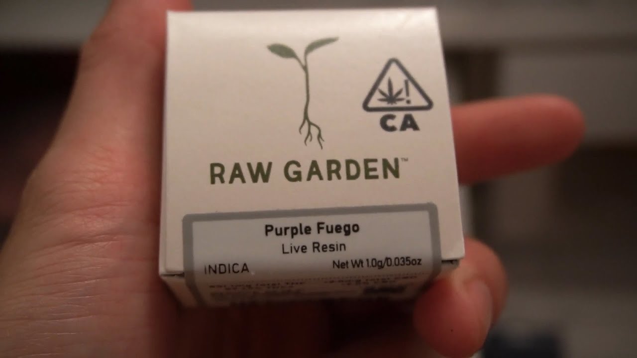 RAW GARDEN PURPLE FUEGO