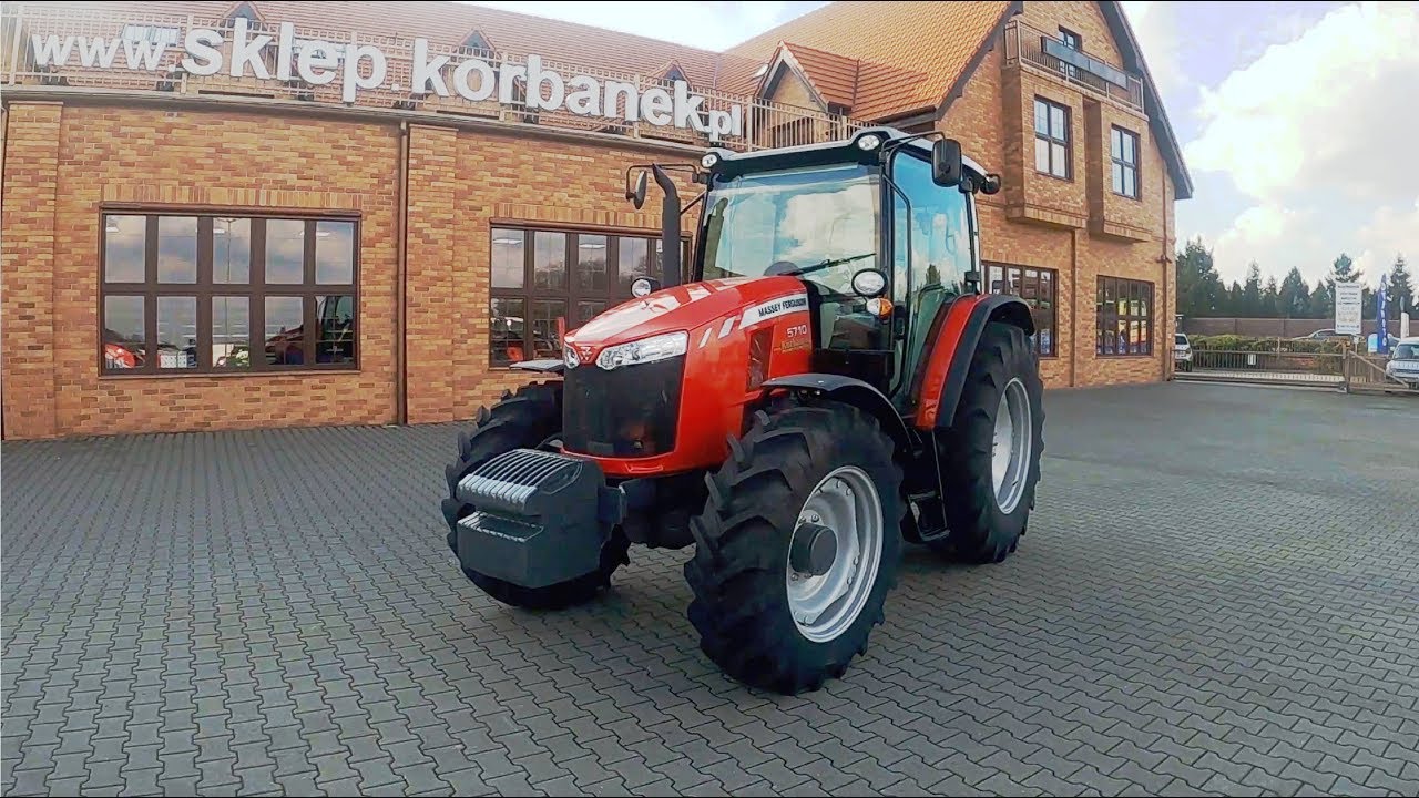 Najchętniej kupowany ciągnik Massey Ferguson 5710-ostatni taki traktor od Korbanka