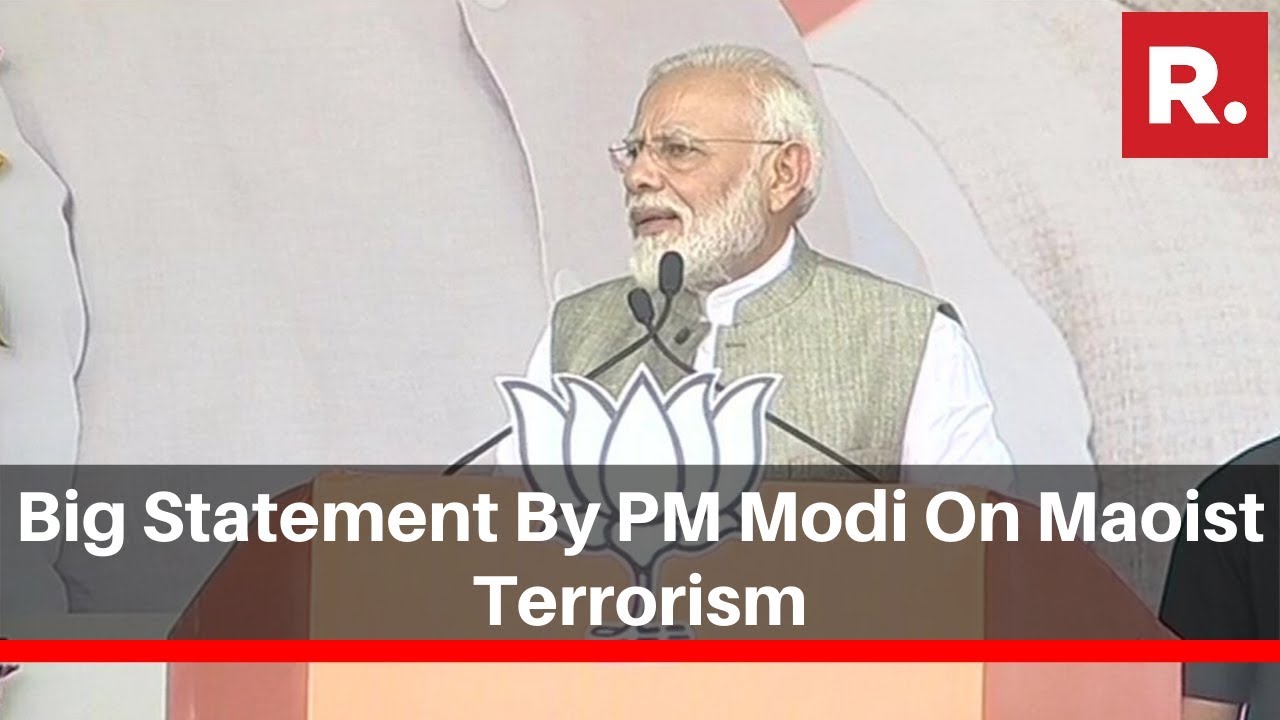 Big Statement By PM Modi On Maoist Terrorism, Says 'Maoism Due To Political Instability'