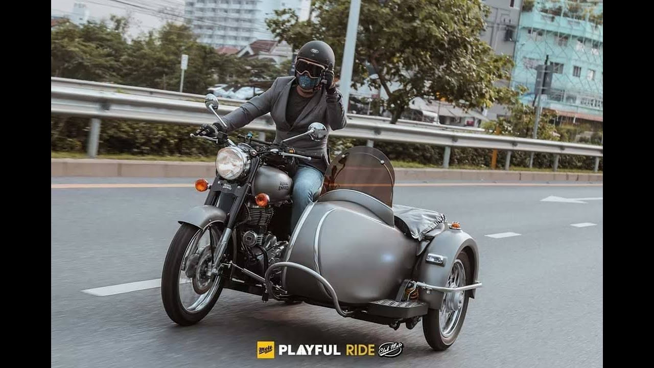 Side car พาเที่ยว : EP.05  รีวิว ฉบับเต็ม Sidecar. Royal Enfield Classic 500