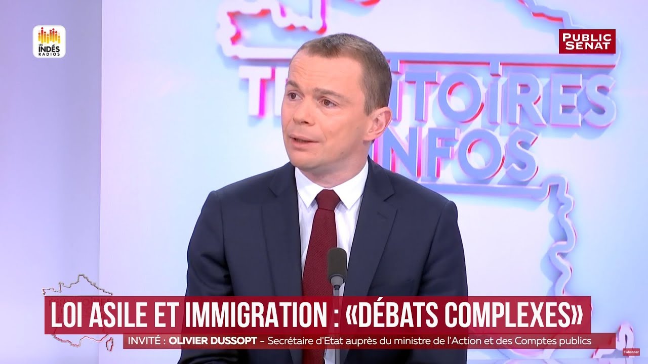 Olivier Dussopt sur la loi Asile et Immigration