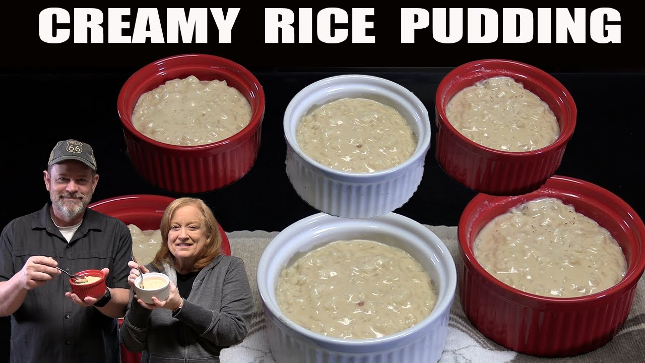 RICE PUDDING Husband Makes My Cookbook Recipe