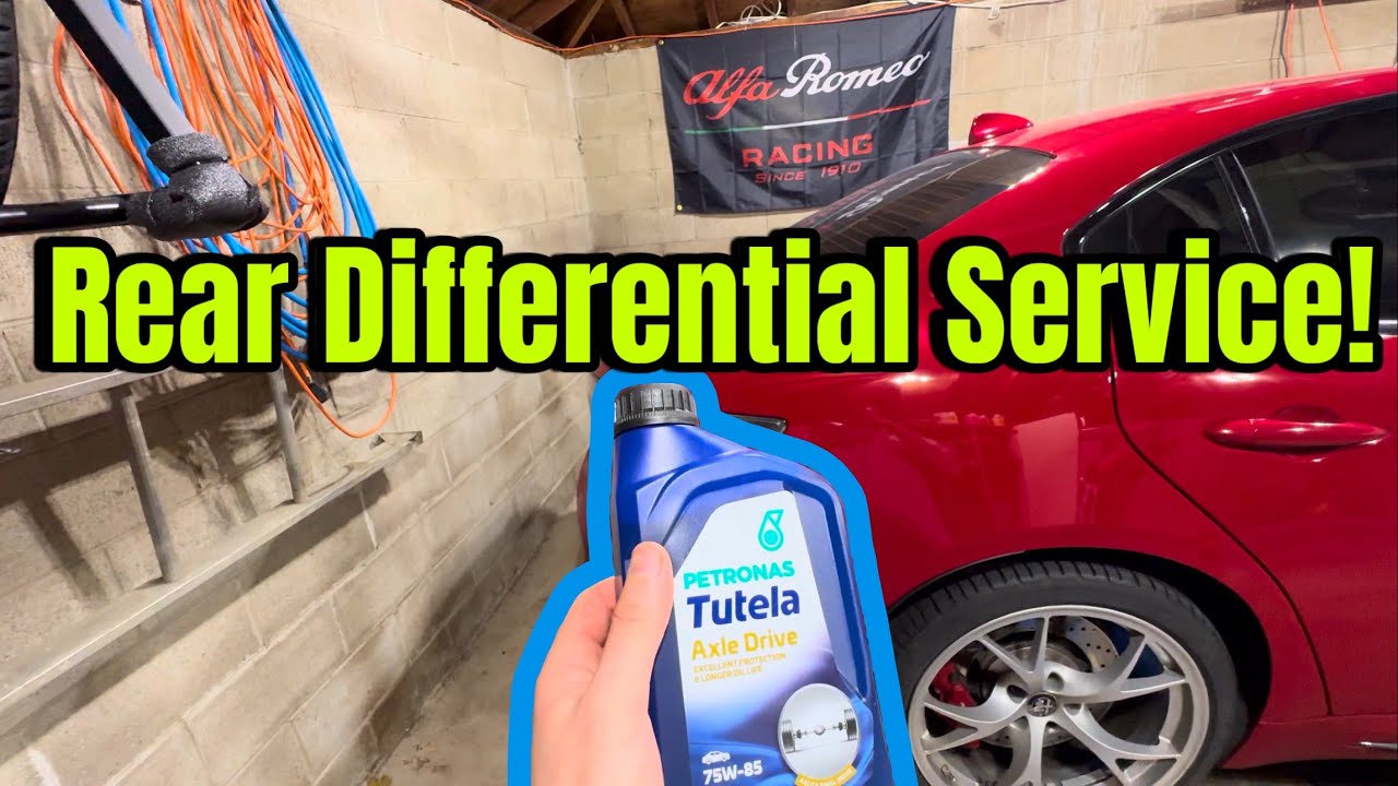 Giulia/Stelvio/Quadrifiglio - Обслуживание заднего дифференциала