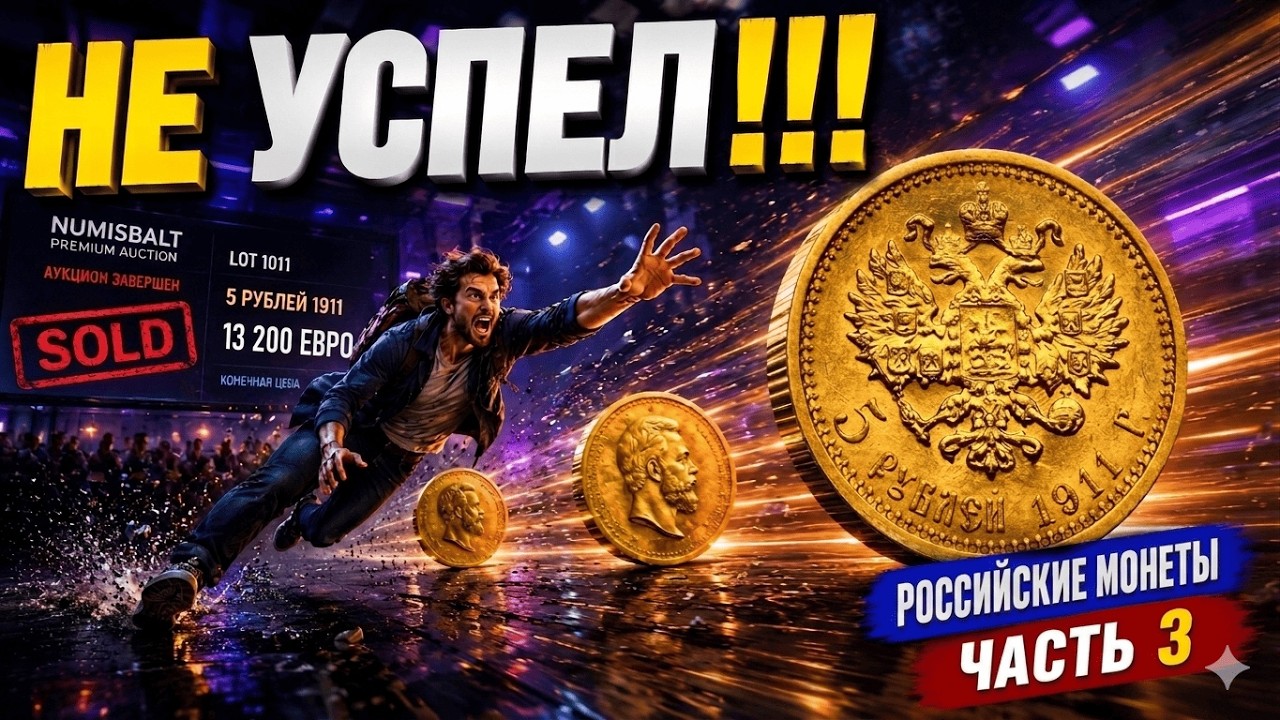 Российские монеты РАЗОБРАЛИ! Итоги Numisbalt Premium 2026 | Часть 3