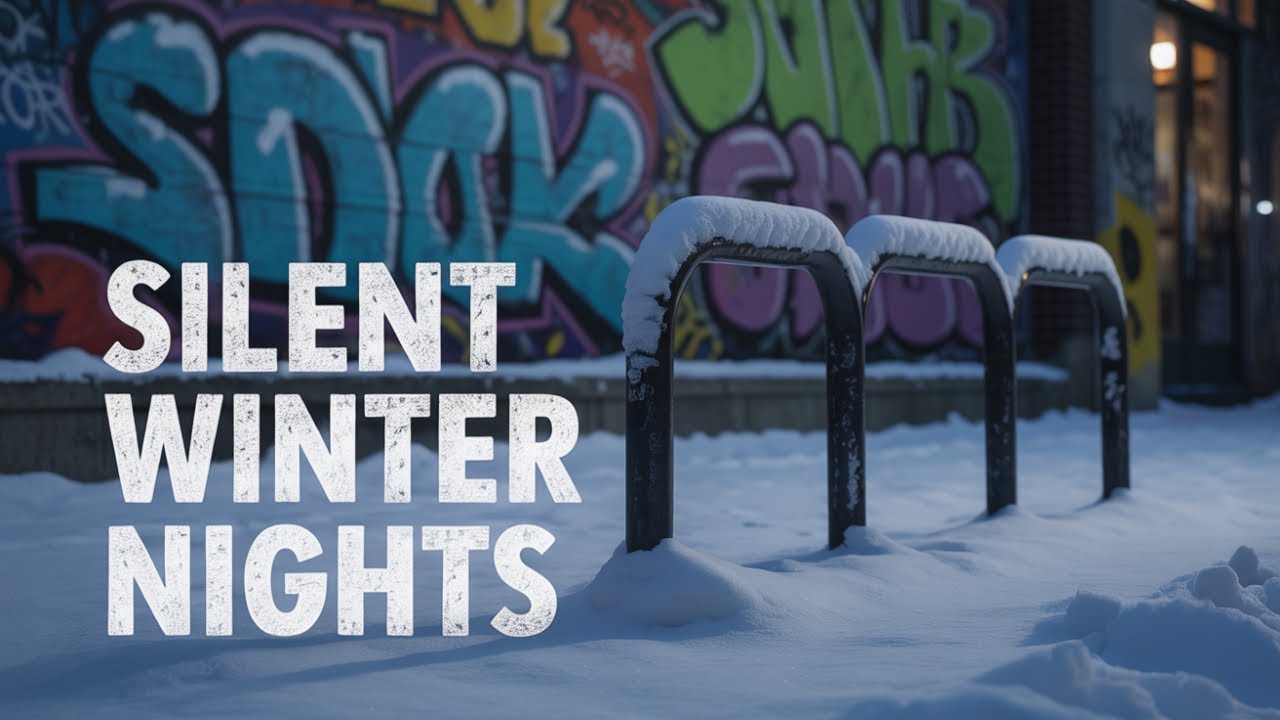 Snowy city streets and the graffiti artists behind them #winter #classicwood #4k #snow