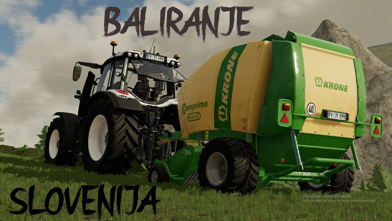 Fs22 | Baliranje in Ovijane bal | The hill of Slovenia