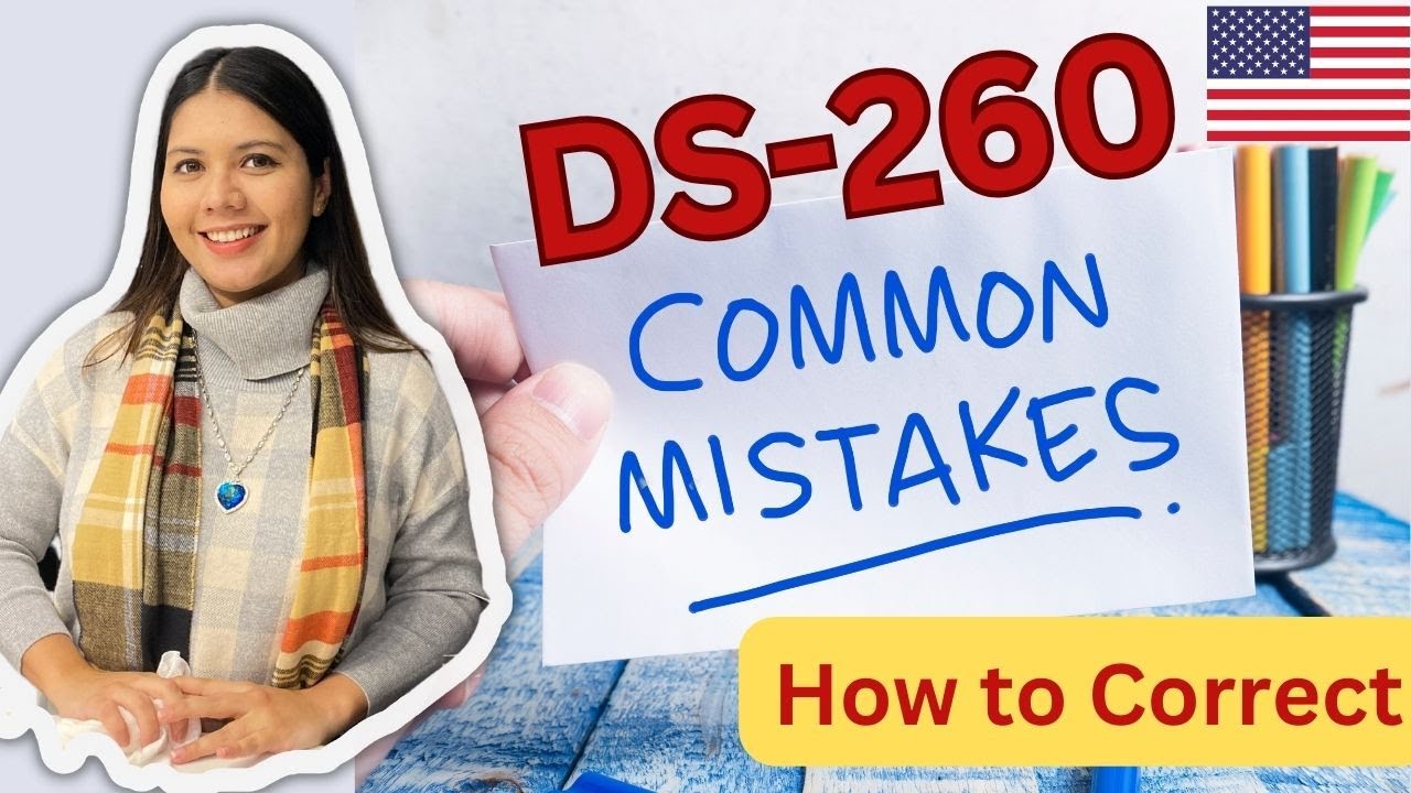 How to Correct Mistake in DS-260 | U.S. Immigration | Greencard #greencard