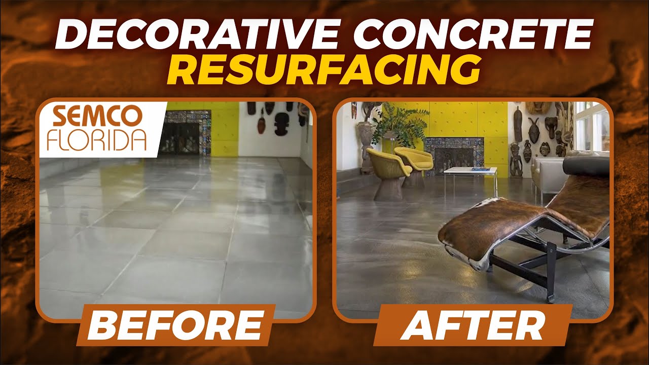 Decorative Concrete Resurfacing
