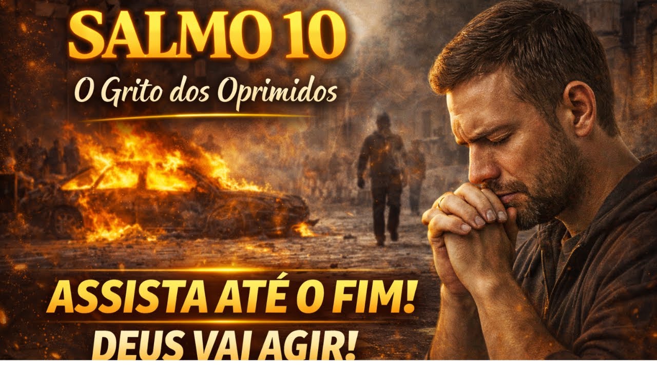 Salmo 10 – O Clamor dos Oprimidos | Assista Até o Fim, Deus Vai Agir! (Cantado)