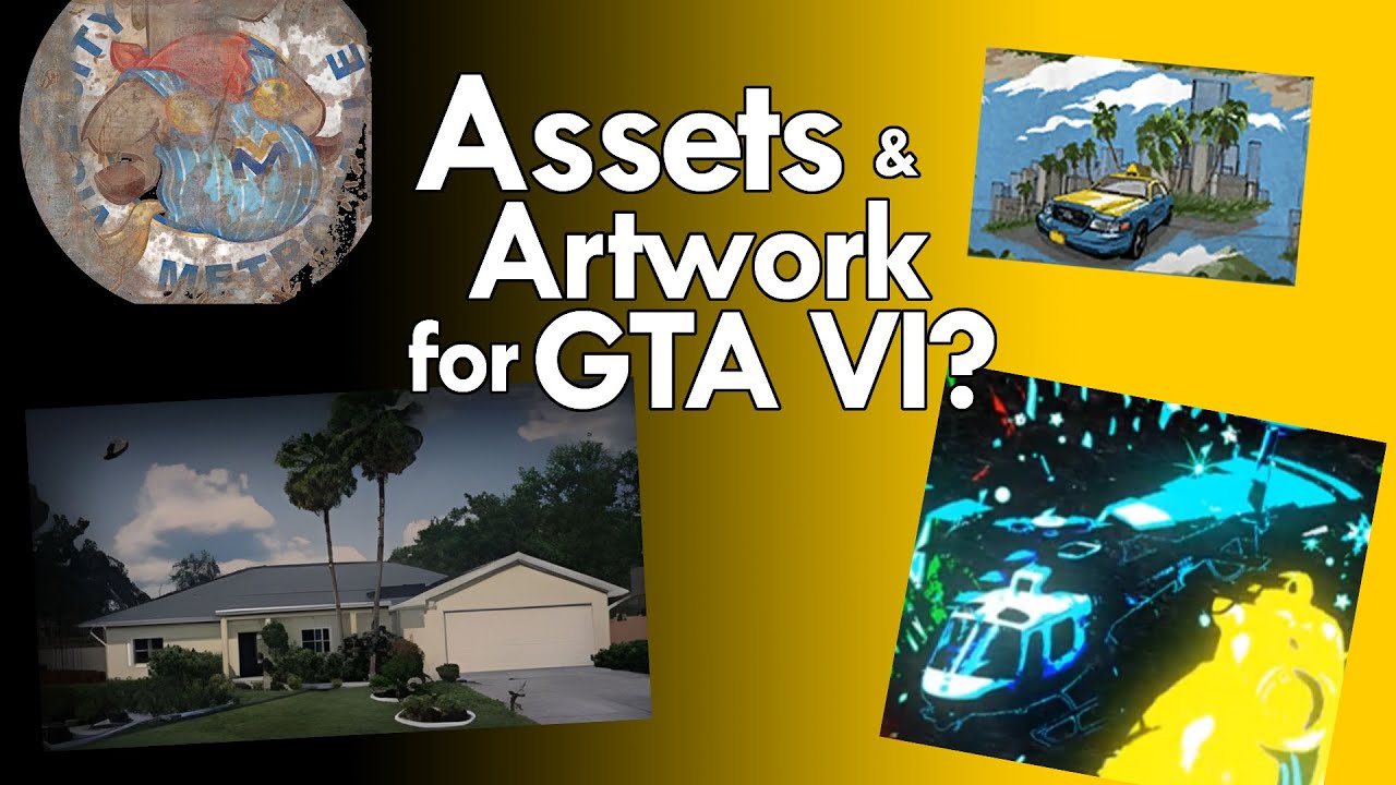 Ресурсы GTA VI в GTA Online и San Andreas: The Definitive Edition?