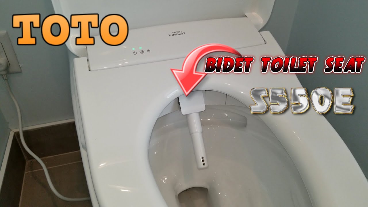 INSTALLATION | New -2022 TOTO S550e / S500e Washlet | Bidet toilet Seat