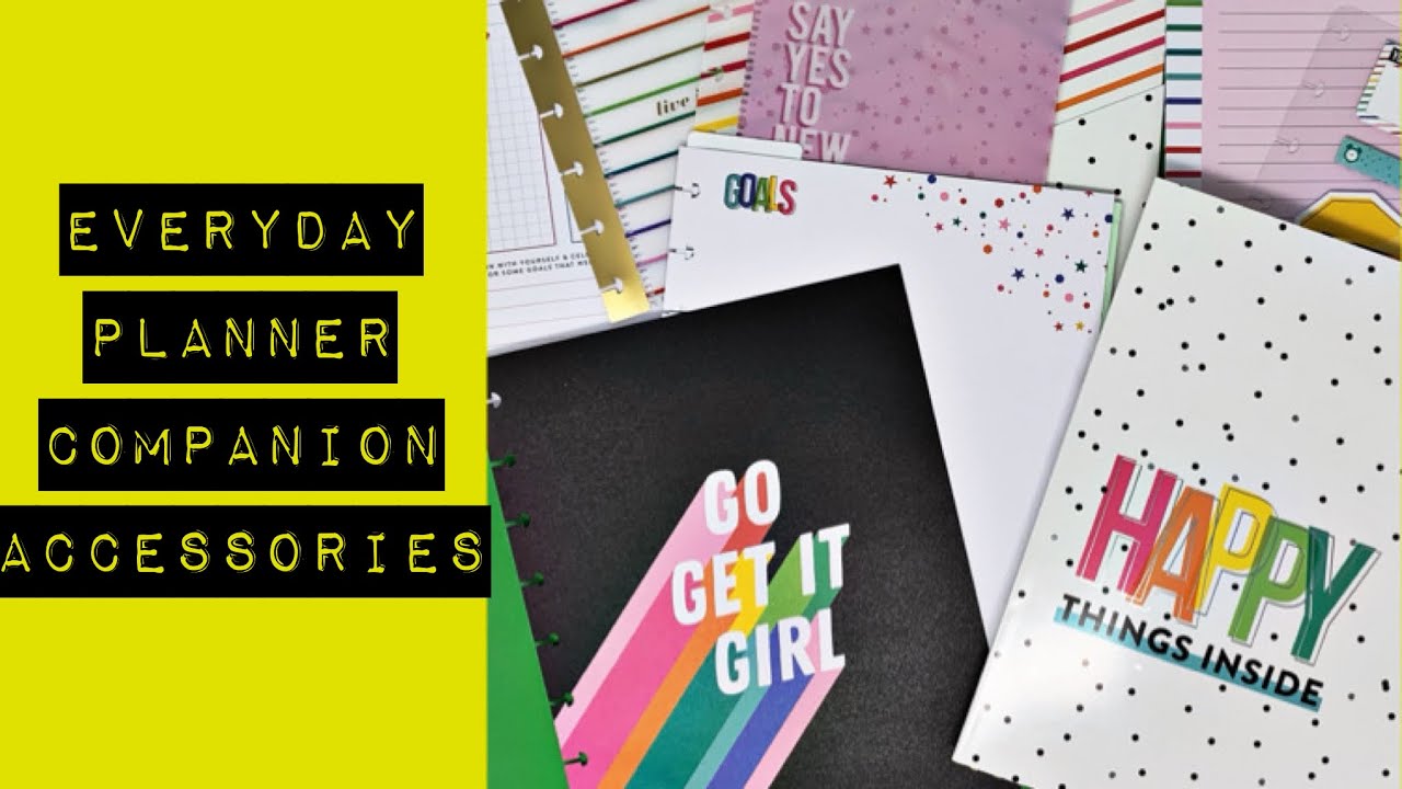 &lsquo;EVERYDAY&rsquo; PLANNER COMPANION ACCESSORIES FLIP THROUGH