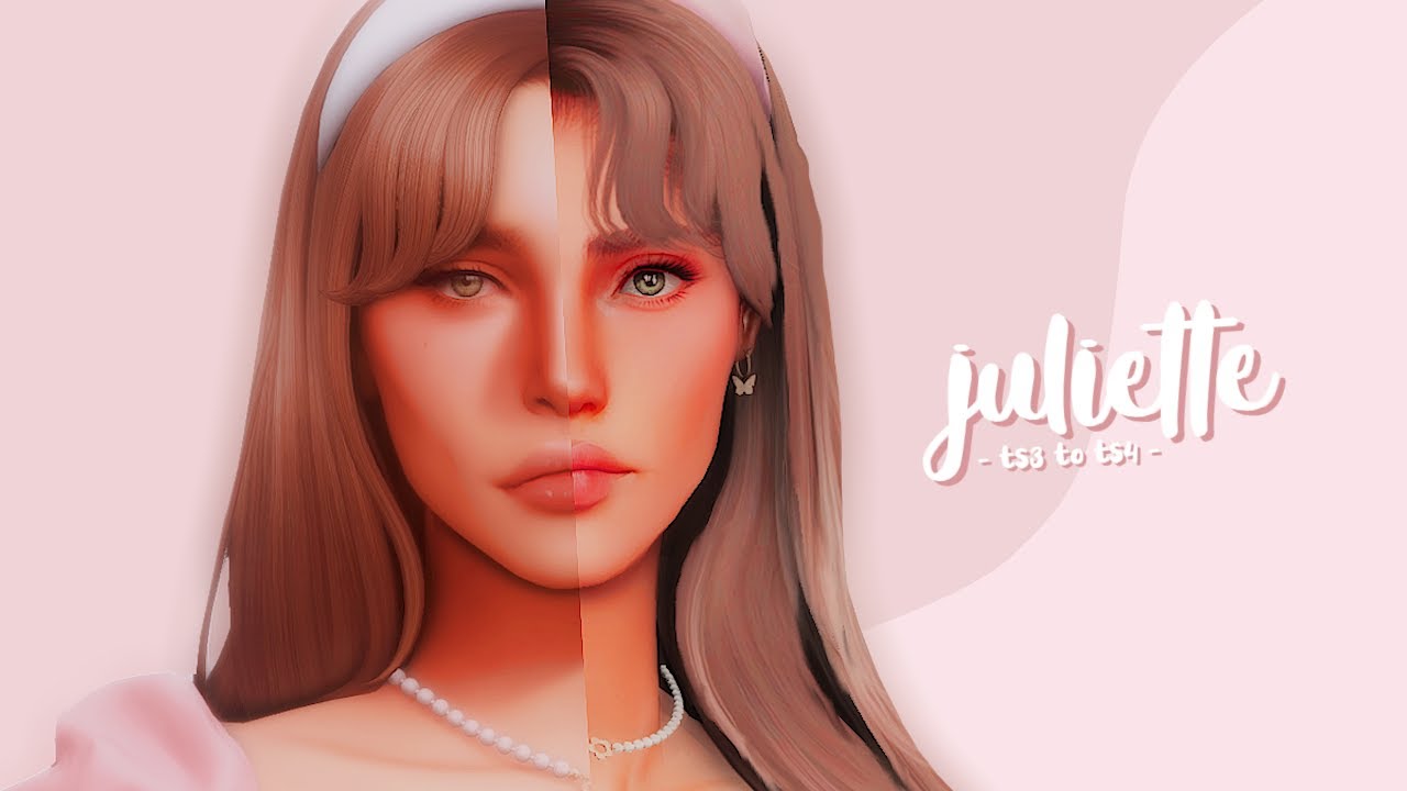 recreating my most iconic sim from the sims 3 to the sims 4! 💌