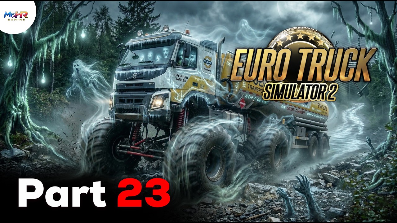 ETS 2 LIVE 🔴 | Realistic Truck Driving Across Europe 🚛 | Mr HR Gaming | Part 23