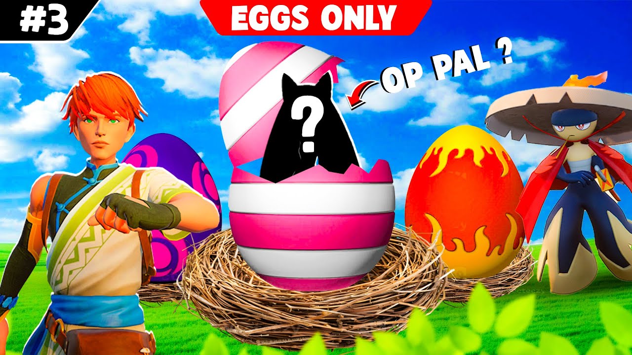 😱 FOUND OP STARTING PAL 🔥 || Palworld Egg Only Series || EPISODE 3
