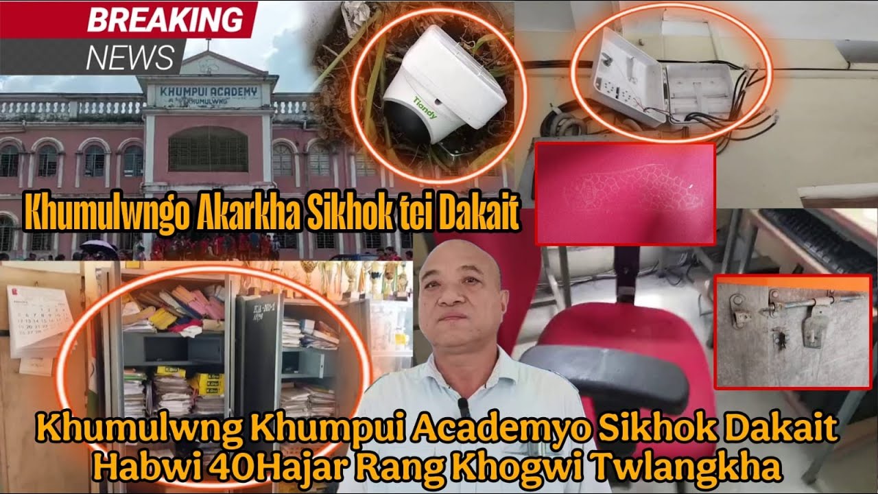 Khumulwng Khumpui Academyo Sikhok Dakait Habwi 40Hajar Rang Khogwi Twlangkha