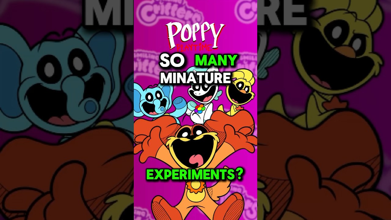 Почему так много мини-экспериментов? (Игра Поппи) #poppysplaytime #shorts